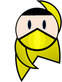 yellow ninja ready stance